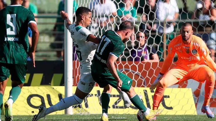 Guarani: SOBE - Bruno José foi destaque e deu muito trabalho ao Palmeiras no primeiro tempo. Bugre fez uma boa partida e não sofreu gols.  / DESCE - O Guarani caiu de rendimento na segunda etapa e permitiu mais chances de perigo ao Verdão.