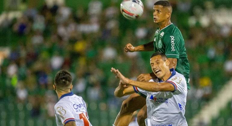 Guarani e Bahia se enfrentaram pelo Campeonato Brasileiro Série B