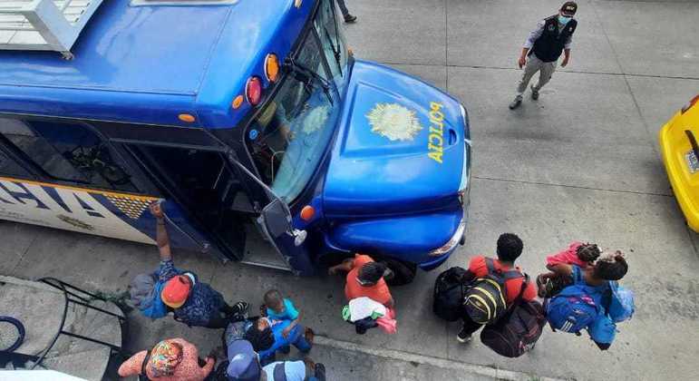 Imigrantes estavam em uma casa na capital da Guatemala
