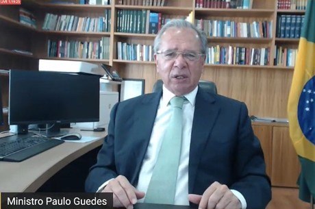 Guedes participou de evento online nesta quinta-feira