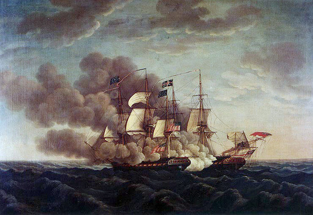 Guerra Anglo-Americana de 1812  (junho de 1812 a fevereiro de 1815) - 2 anos e 8 meses 