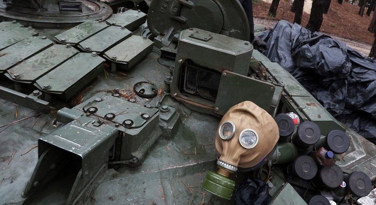 Guerra na Ucrânia aumentou o risco do uso de armas químicas