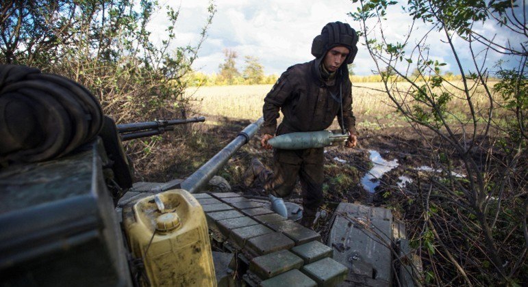 Tropas ucranianas conseguiram avançar em áreas ocupadas pela Rússia