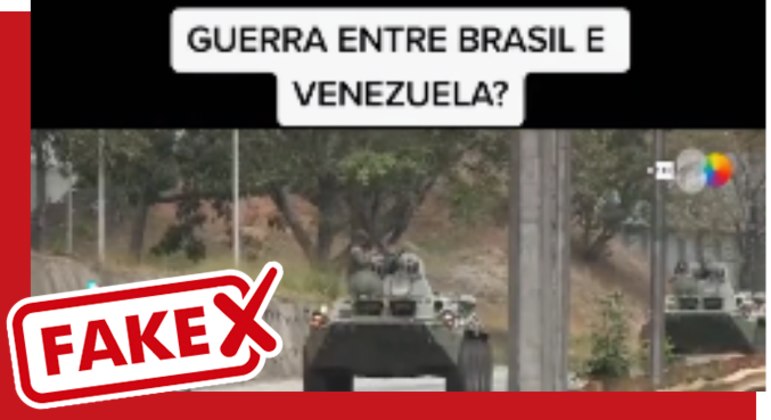 Informação correta sobre situação tensa entre Brasil e Venezuela é publicada agora, sem informar que o problema ocorreu há dois anos