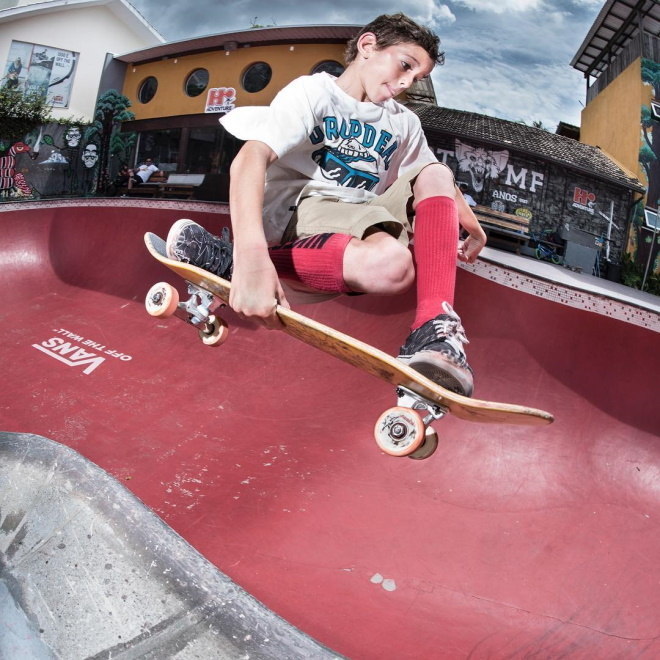 Veja quem é o brasileiro de 11 anos que entrou para história do skate Fotos R7 Esportes