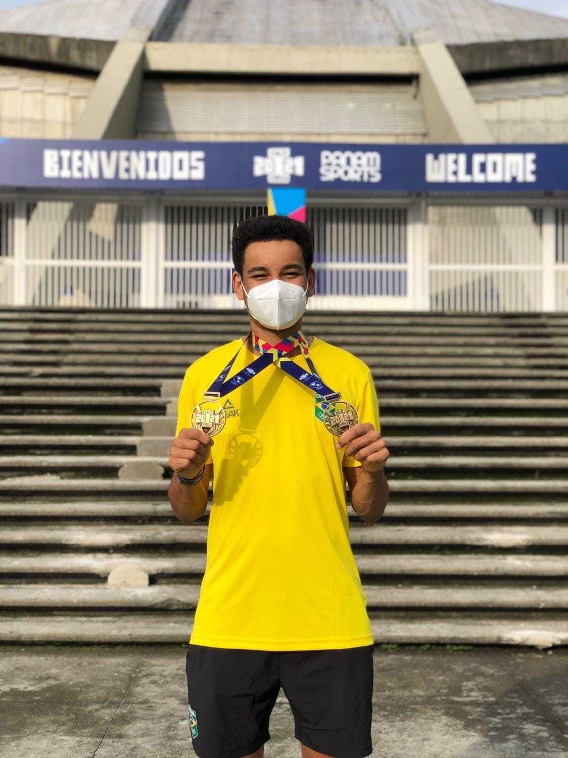 O sonho de Guilherme é ser campeão mundial na modalidade