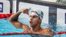 Guilherme Costa leva ouro e bate recorde da prova dos 400 m na natação no Pan de Santiago