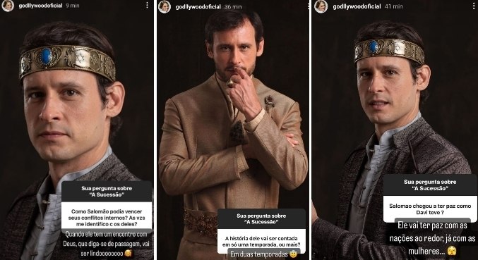 Cristiane Cardoso faz revelações sobre Salomão na nona temporada, A Sucessão