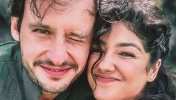 Ingrid Conte mostra Guilherme Dellorto nos bastidores de Reis (Reprodução/Instagram)