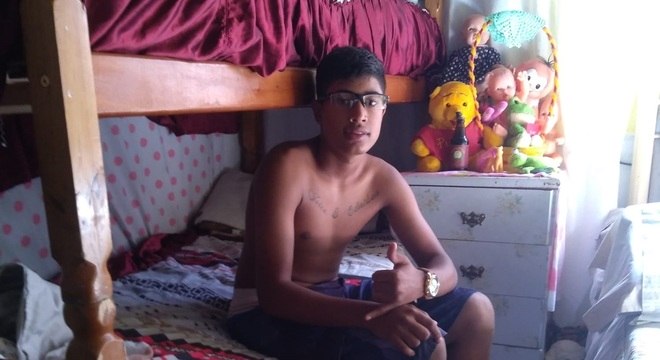 O corpo de Guilherme foi reconhecido somente pelas tatuagens no peito