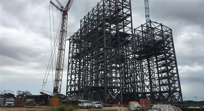 Obras seguem com velocidade para cumprir prazo de inauguração 