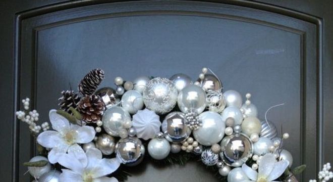 guirlanda de natal cores claras