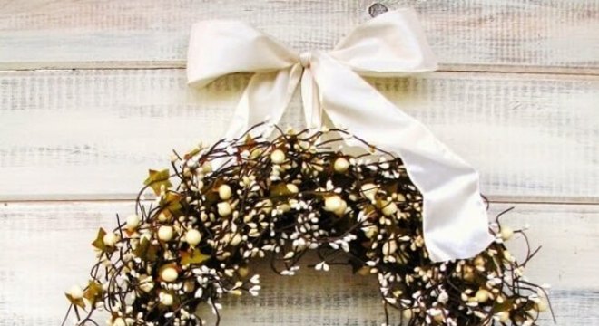 Guirlanda para Natal com design delicado