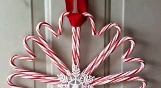 Guirlanda para Natal simples e criativa