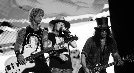 É a 10ª vez que a banda Guns N' Roses vem ao Brasil 
