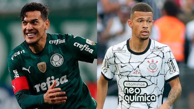 Gustavo Gómez (Palmeiras) x João Victor (Corinthians)