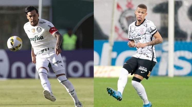 Gustavo Gómez (Palmeiras) x João Victor (Corinthians)