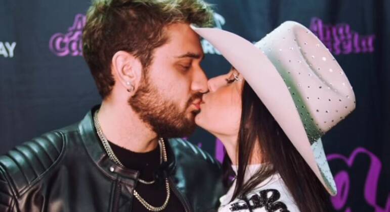 Gustavo Mioto e Ana Castela