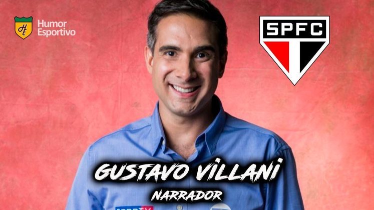 Gustavo Villani é torcedor do São Paulo