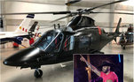 Em 2018, o cantor comprou um helicóptero. A aeronave, avaliada em 1,6 milhão de dólares, está estacionada em um hangar na capital paulista. O modelo é um Agusta 109 Power do ano de 2002. O helicóptero foi todo reformado para ficar com a cara do cantor
