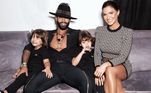 Ao lado dos herdeiros, Andressa ainda voltou a acompanhar Gusttavo em shows e eventos. A família posou nos bastidores de uma apresentação em Goiânia