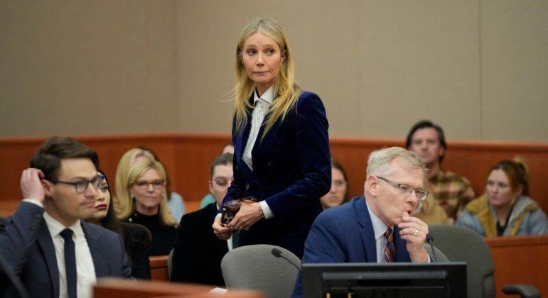Gwyneth Paltrow no tribunal por acidente de esqui