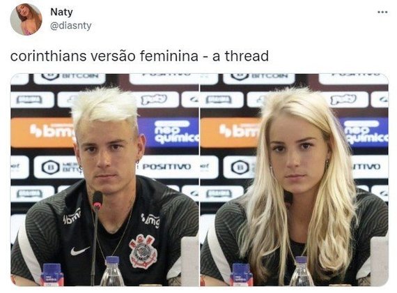 Há algumas semanas, uma torcedora já havia viralizado com versões femininas dos jogadores do Corinthians. Confira como ficaram!