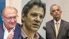 Alckmin, Haddad e França lideram disputa para o governo de SP 