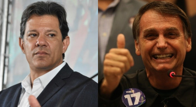 Resultado de imagem para Haddad diz que Bolsonaro ‘entrou em desespero’