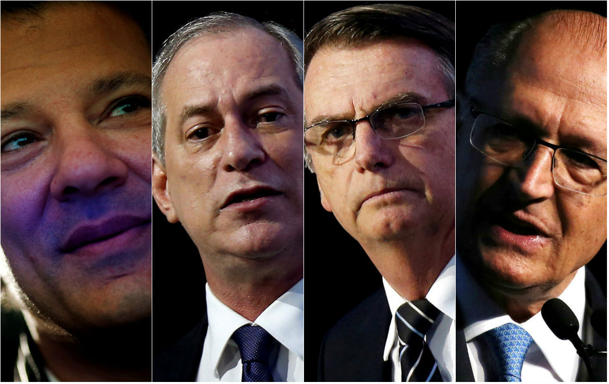 Resultado de imagem para Bolsonaro haddad ciro