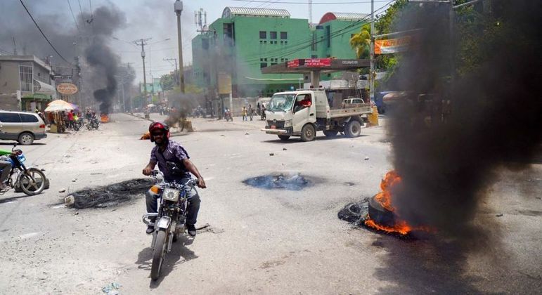 Região de confronto em área periférica de Porto Príncipe, capital do Haiti