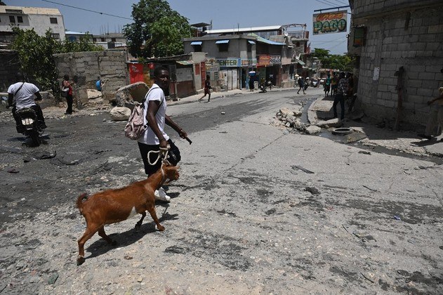 Haiti violência fuga população