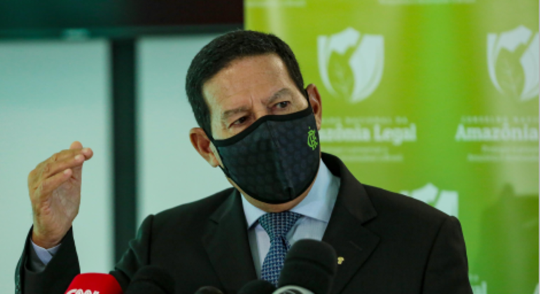 O vice-presidente da República, Hamilton Mourão
