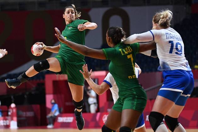 Handebol: seleção feminina empata com a Rússia na estreia em Tóquio - Fotos  - R7 Olimpíadas