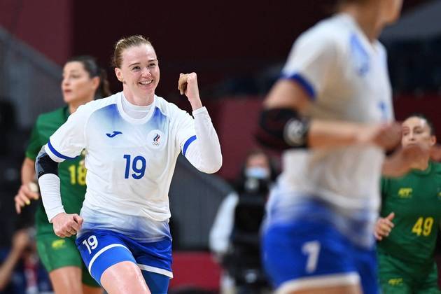 Brasil joga bem e empata com as russas no handebol feminino