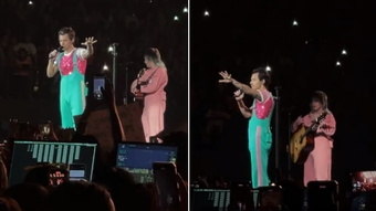 Harry Styles abandona concierto en Colombia para ayudar a fans que se sintieron enfermas – Entretenimiento