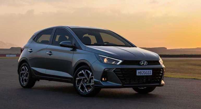 Segundo colocado foi o Hyundai HB20 com 3.880 unidades negociadas