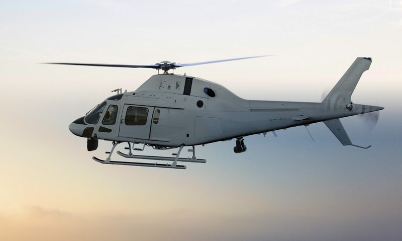 Helicóptero AW119Kx, da Leonardo: contrato com a Polícia da Itália