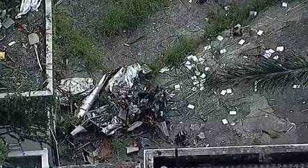 Todas as vítimas estavam na aeronave