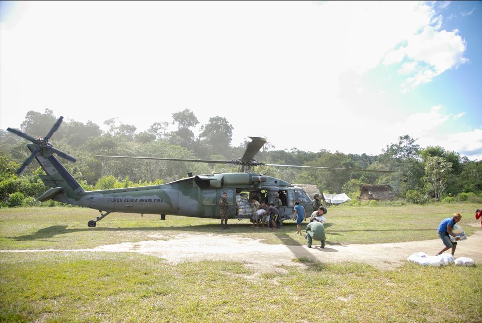 Helicóptero H-60 Black Hawk: papel fundamental na Operação Yanomami