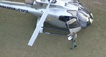 Helic&oacute;ptero que pertence a Andr&eacute; do Rap