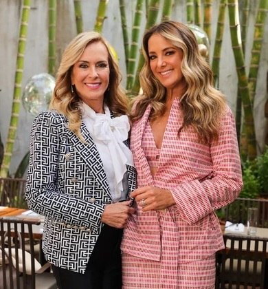 Helô e Ticiane Pinheiro com frequência compartilham fotos juntas nas redes sociais e deixam ainda mais evidente o quanto são semelhantes. Além de 