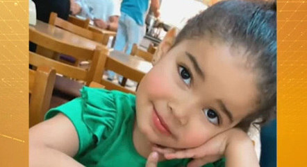 Heloísa, de 3 anos, morreu nove dias após ser atingida