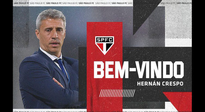 Hernn Crespo - Ex-atacante, o argentino fechou contrato para ser o novo tcnico do So Paulo por duas temporadas. Sua estreia deve acontecer no Paulisto, dia 28 de fevereiro, contra o Botafogo-SP