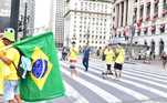 Como de costume, a torcida da amarelinha saiu às ruas de São Paulo para apoiar a seleção de Tite