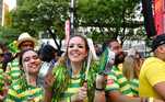 Todos já em ritmo de hexa!Veja também: Rumo ao hexa! Torcida brasileira faz a festa pelas ruas de São Paulo