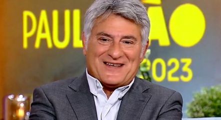 Cleber Machado narrou as finais do Paulistão na RecordTV
