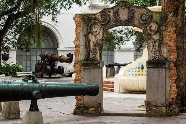 Hoje, o canhão fica em destaque no pátio Epitácio Pessoa do Museu Histórico Nacional, localizado no Rio de Janeiro.
