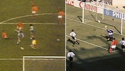 Holanda fez mais gols, mas a Argentina eliminou mais (Montagem/R7, com Vídeo/fifa.com/fifaplus)