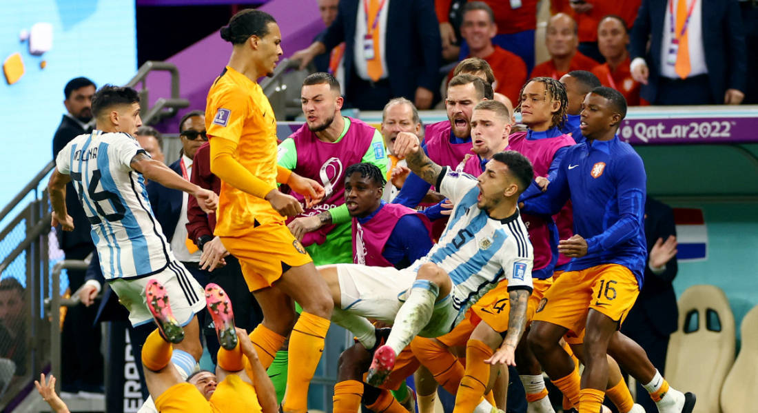 Holanda x Argentina: fotos da torcida e do jogo pela Copa do Mundo